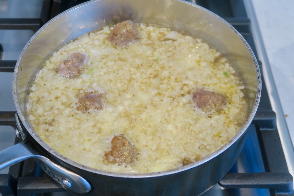10. meatballs_cauliflower_rice