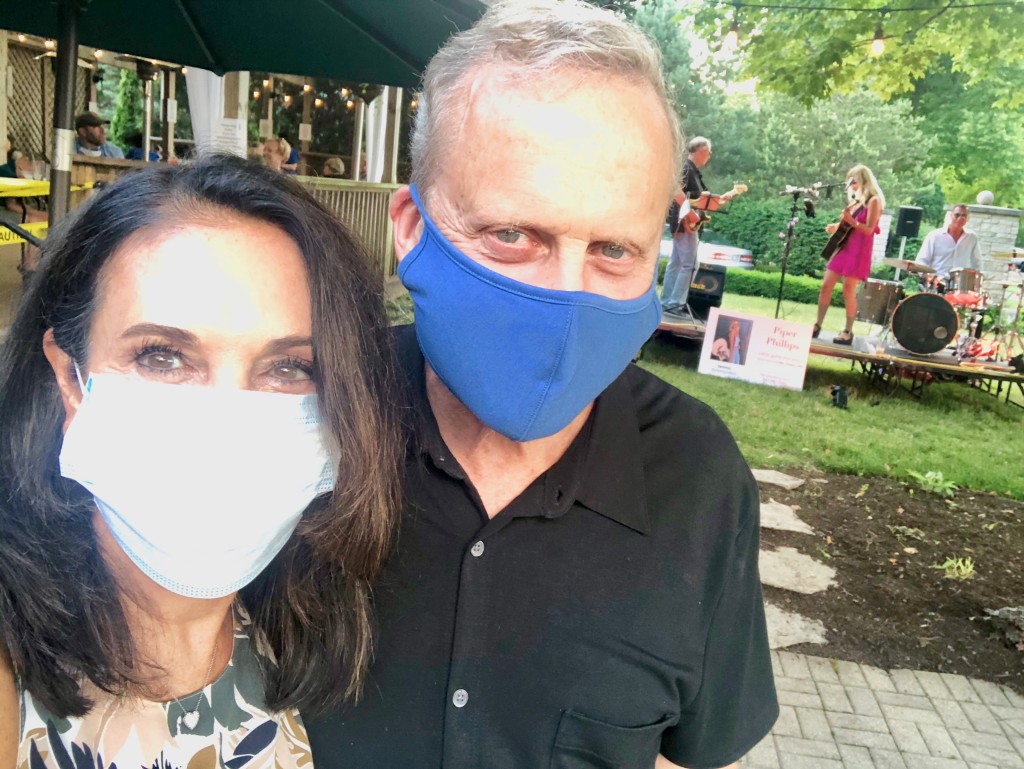 2. bob_sirott_marianne_murciano_wearing_masks_michigan_shores